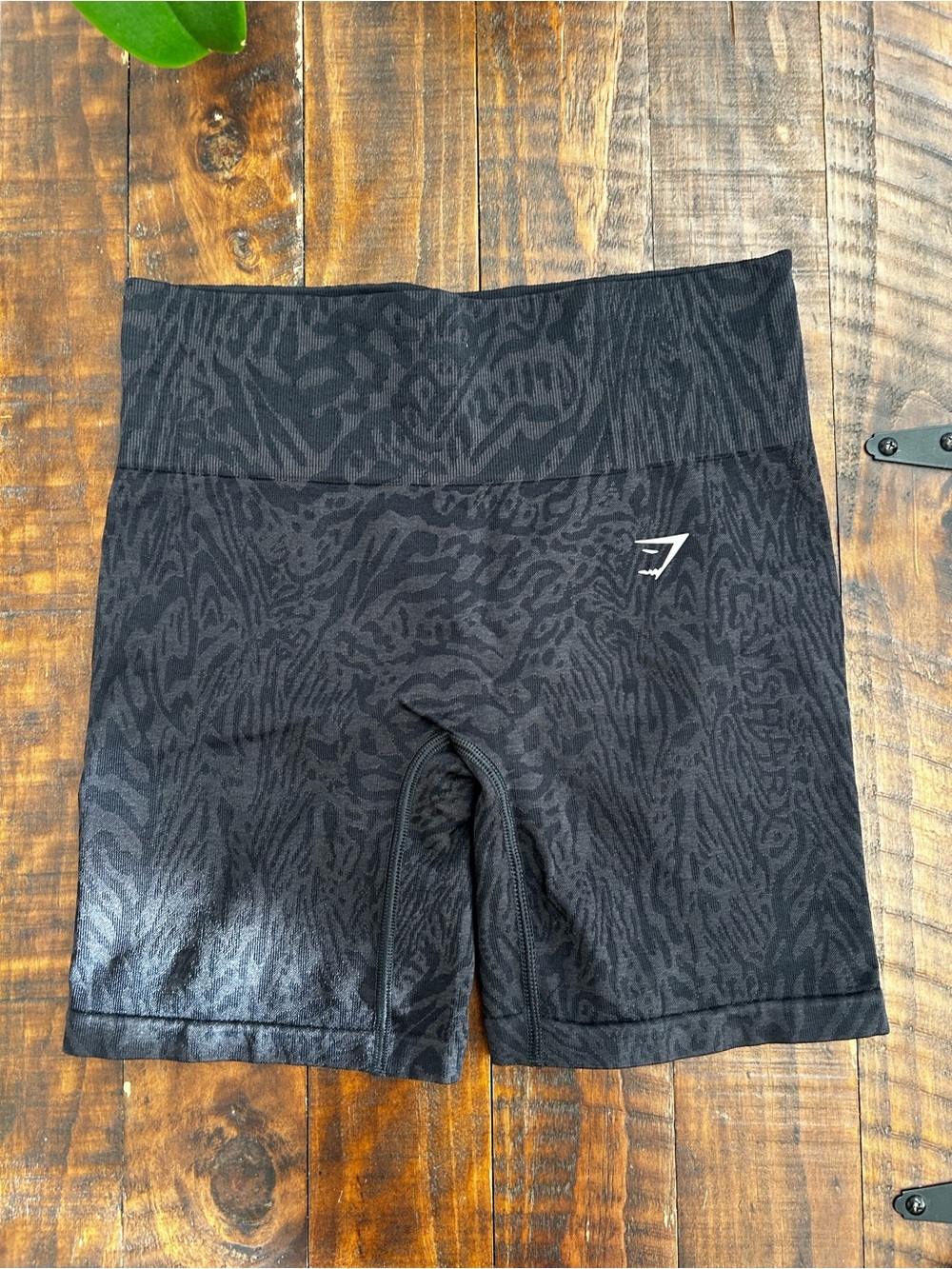 Gymshark Black Shorts with Booty Scrunch
